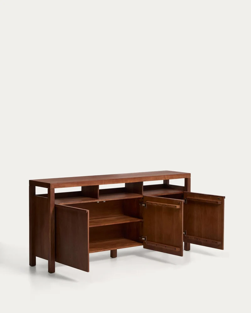 Sideboard Norani aus massivem Akazienholz und Akazienfurnier 180 x 85 cm
