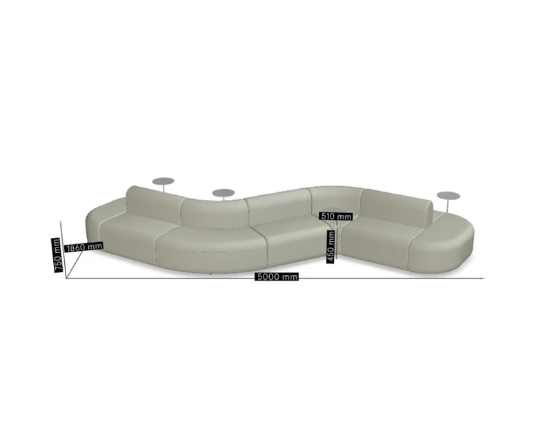 Artiko AT42 - doppelseitiges Sofa