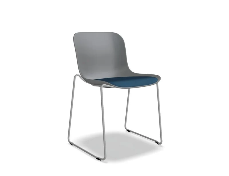 Baltic 2 Remix BLK3P28 - Stuhl Kufen-Gestell