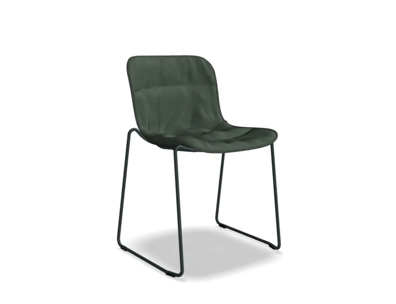 Baltic 2 Soft Duo BLK5P28 - Stuhl Kufen-Gestell