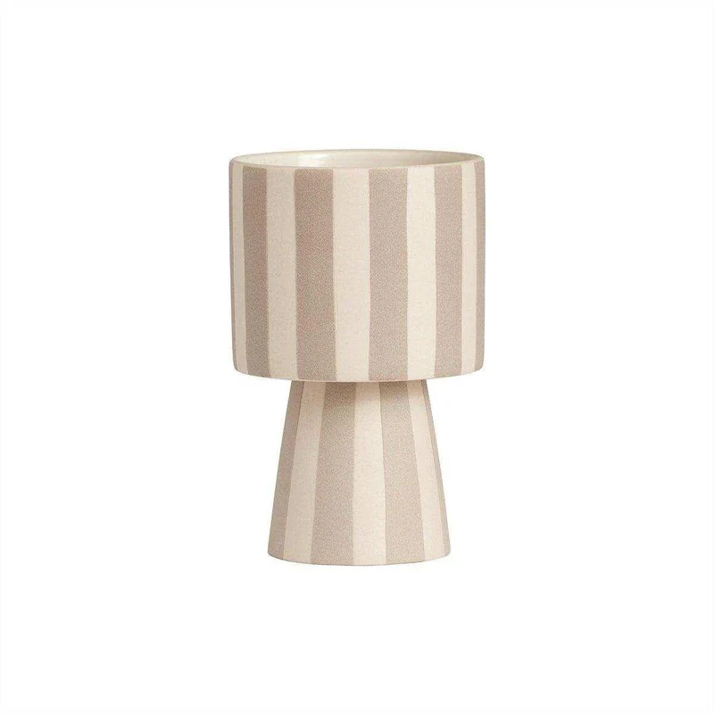 Toppu pot grijs 15cm