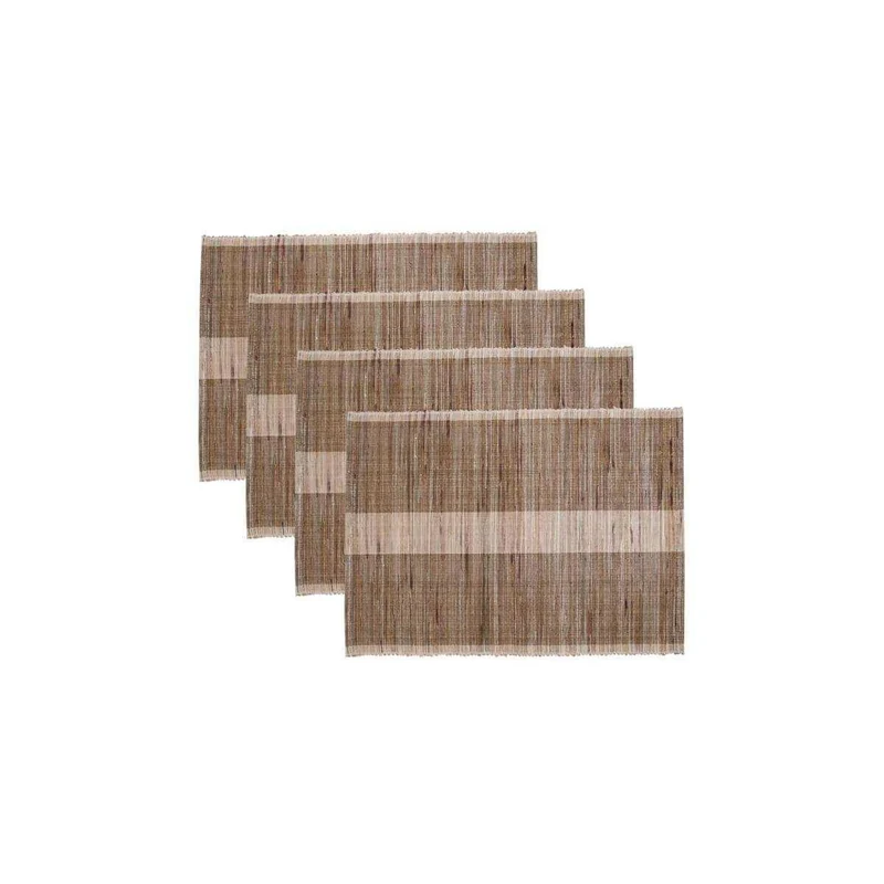 Placemat Bols naturel 48x35cm - 4 stuks