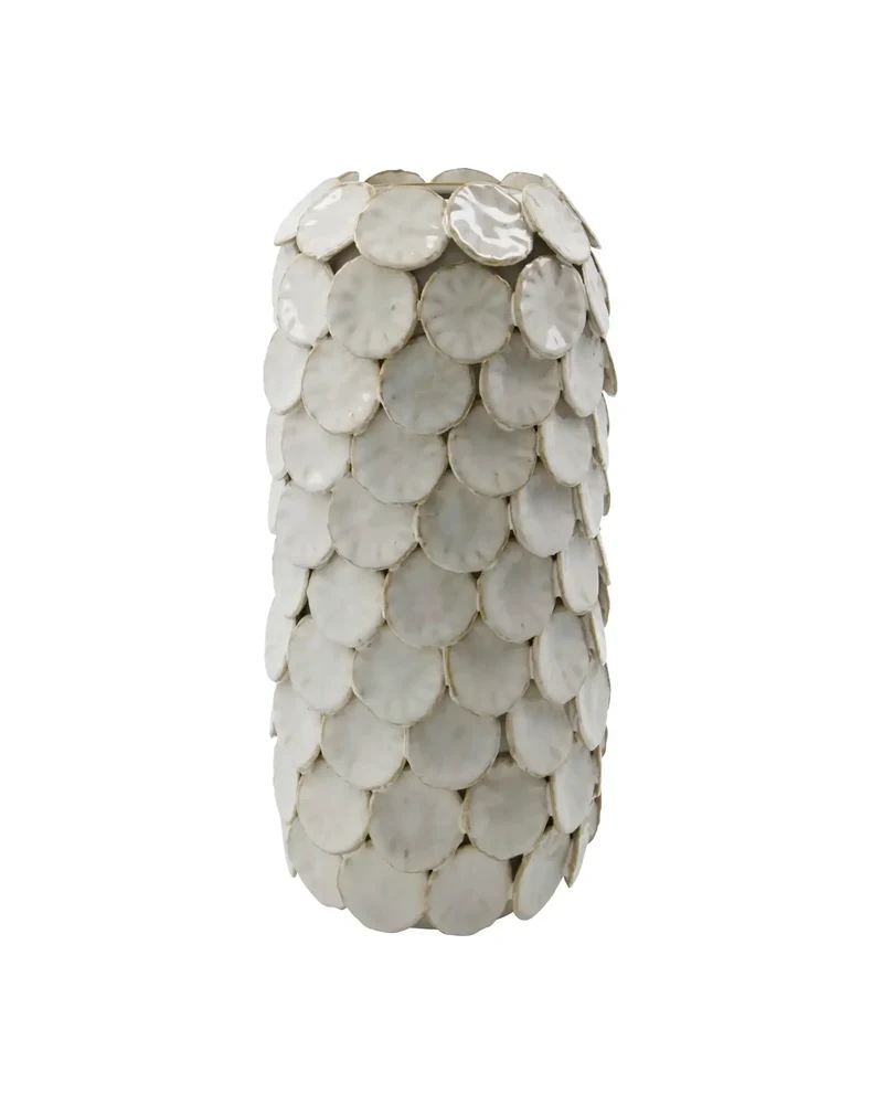 Vaas Dot wit 30cm