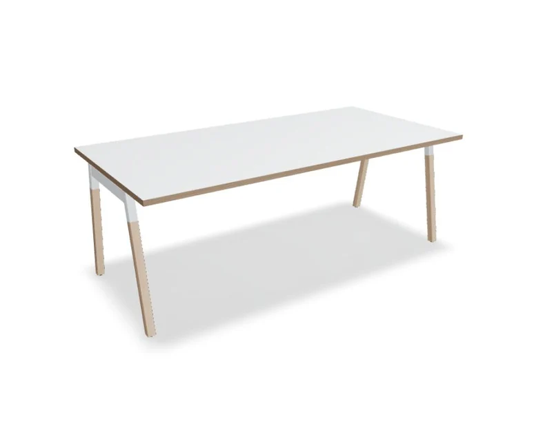 Ogi W PLD20 - Tisch mit Holzbeinen