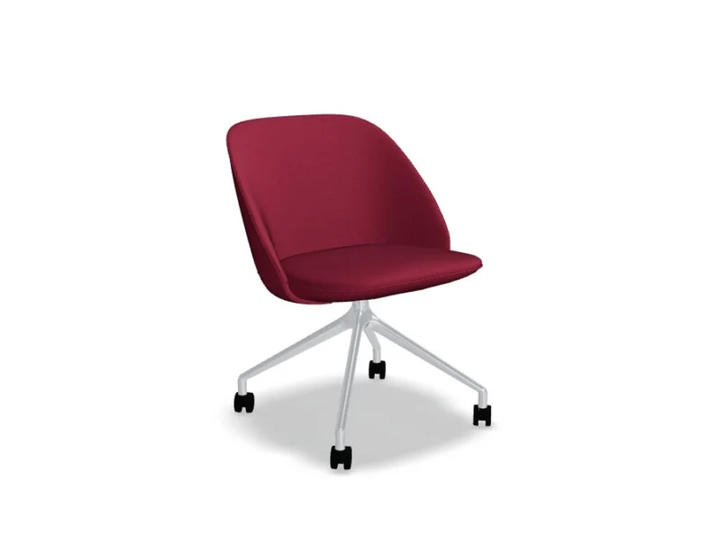 Paralel PR1PP19K - Sessel mit poliertem Aluminiumgestell