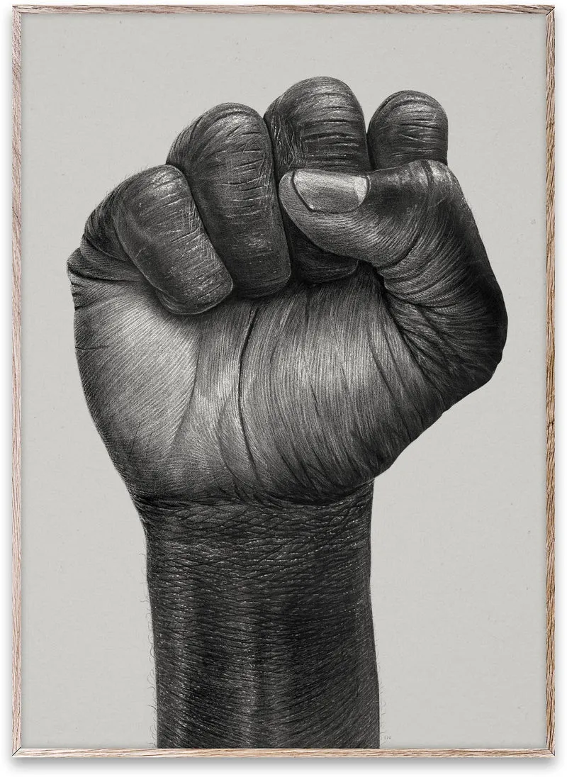 Raised Fist Kunstdruck