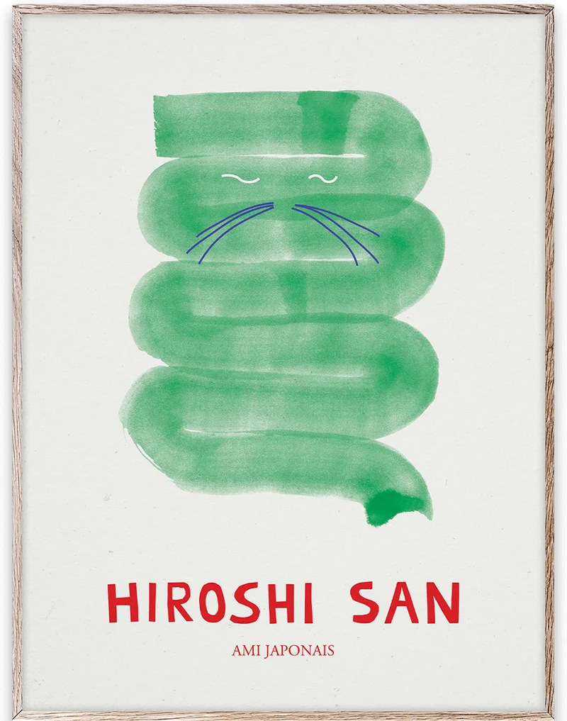 Hiroshi San Kunstdruck