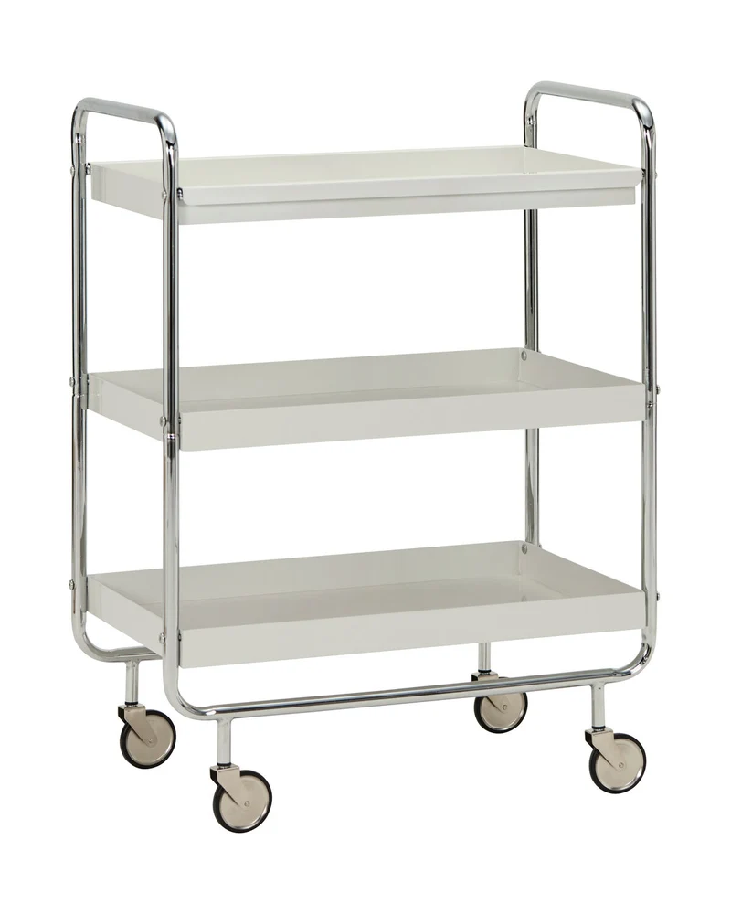 Trolley, HDRoll, Large, Off-White, Crome