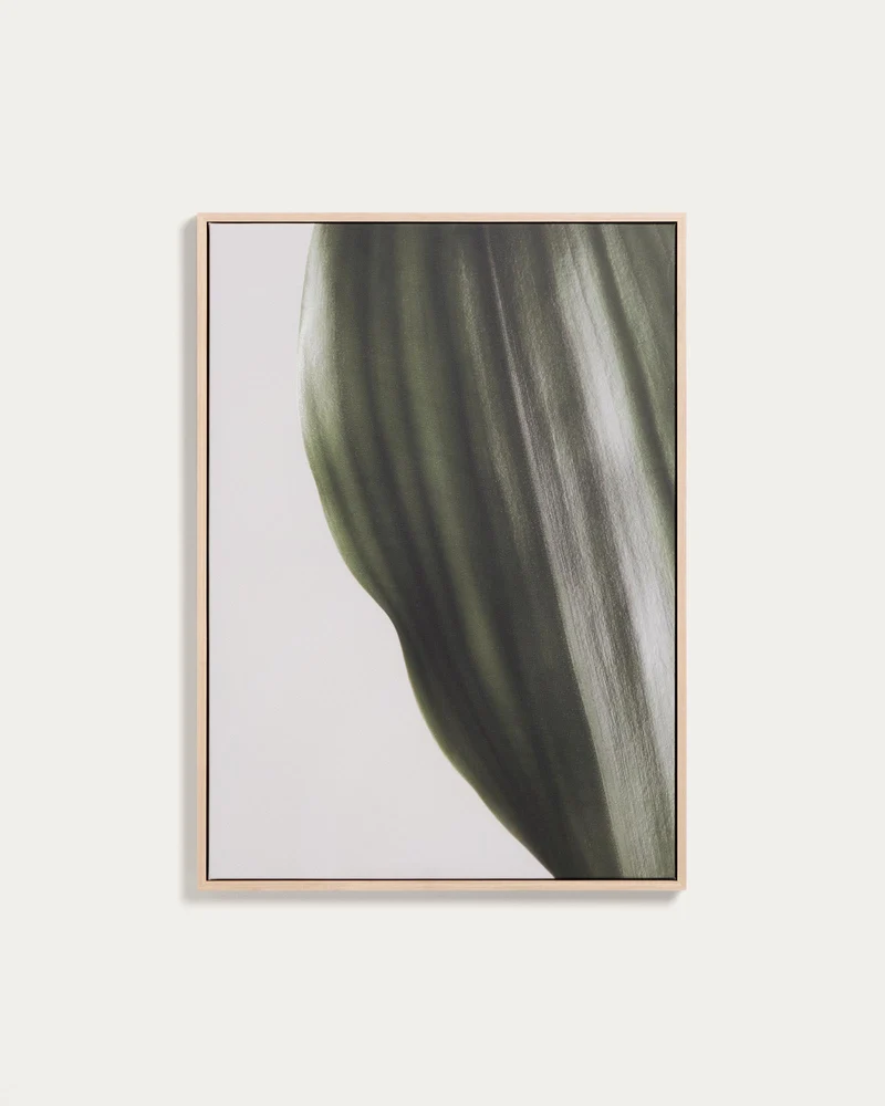 Bild Foliae – Fotografie eines Blatts, 52 x 72 cm