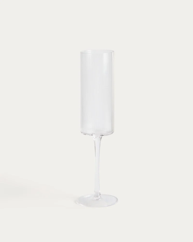 Sektglas Eluria aus klarem Glas, 24,5 cl