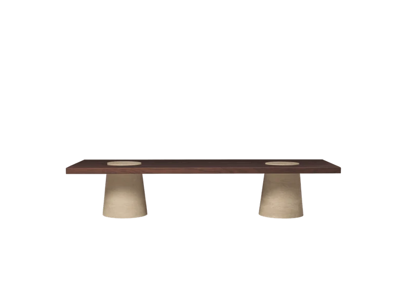Grova Couchtisch Travertine