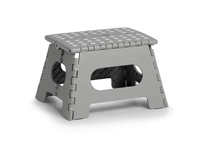ZELLER Klapphocker Kunststoff grau 35x28x22 cm