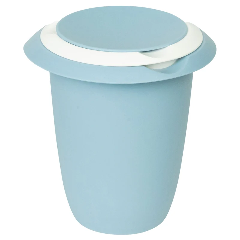 Quirltopf mit Spritzschutz 1l blau