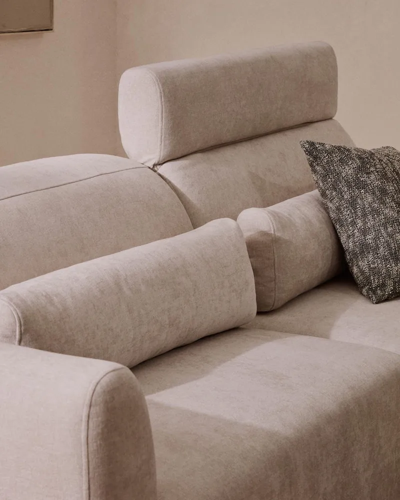 4-Sitzer-Sofa Lares mit elektrisch ausfahrbaren Sitzen und verstellbarer Kopfstütze in bei
