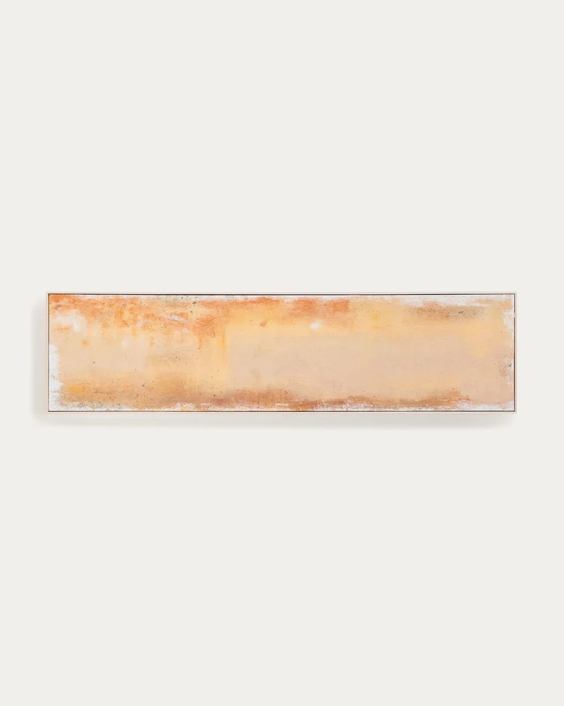 Abstraktes Bild Selnar, Gelb, 182 x 47 cm