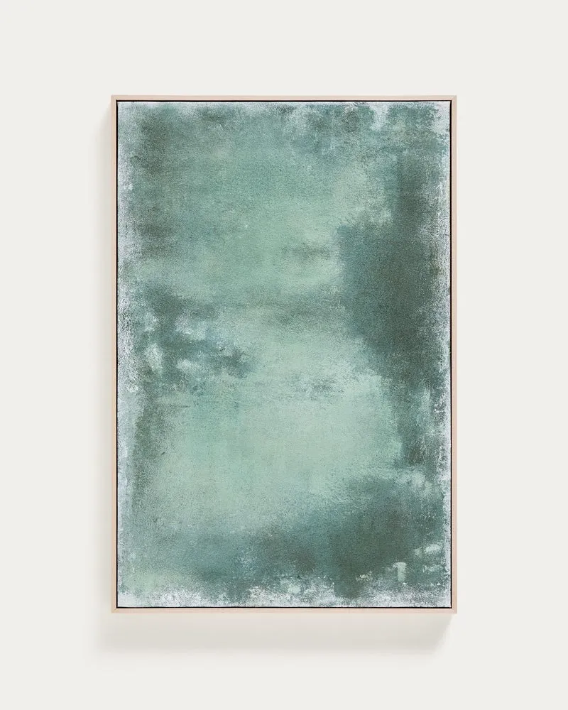 Abstraktes Bild Selnar, Grün, 60 x 90 cm