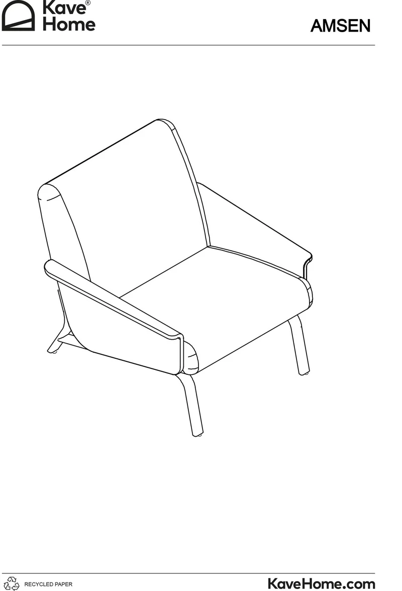 Sessel Amsen in Beige aus Eichensperrholz mit Beinen aus em gebürsteten Edelstahl