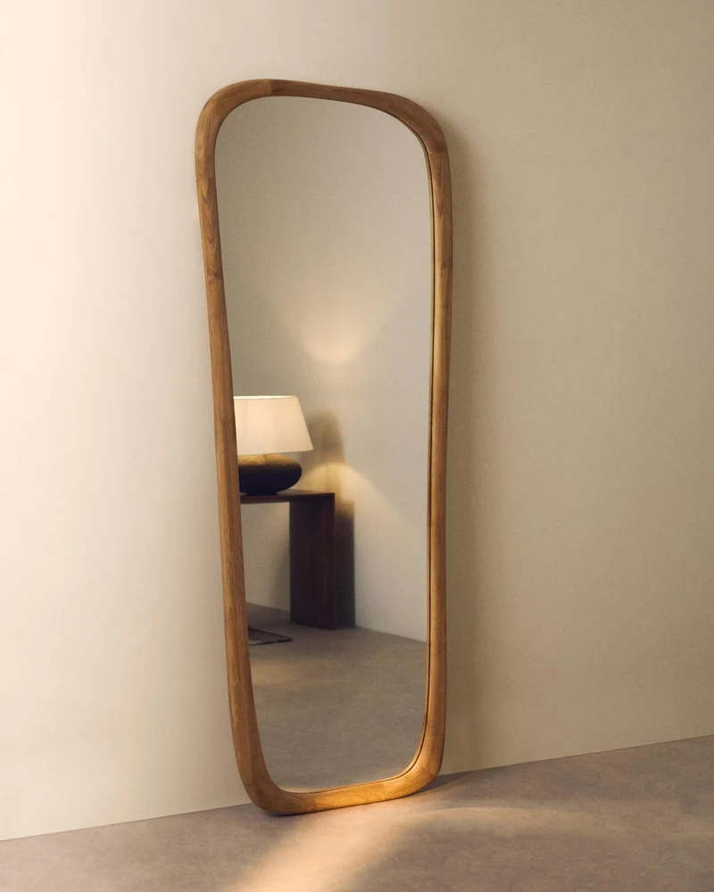 Spiegel Alura aus Teakholz 158 x 61 cm FSC 100 %