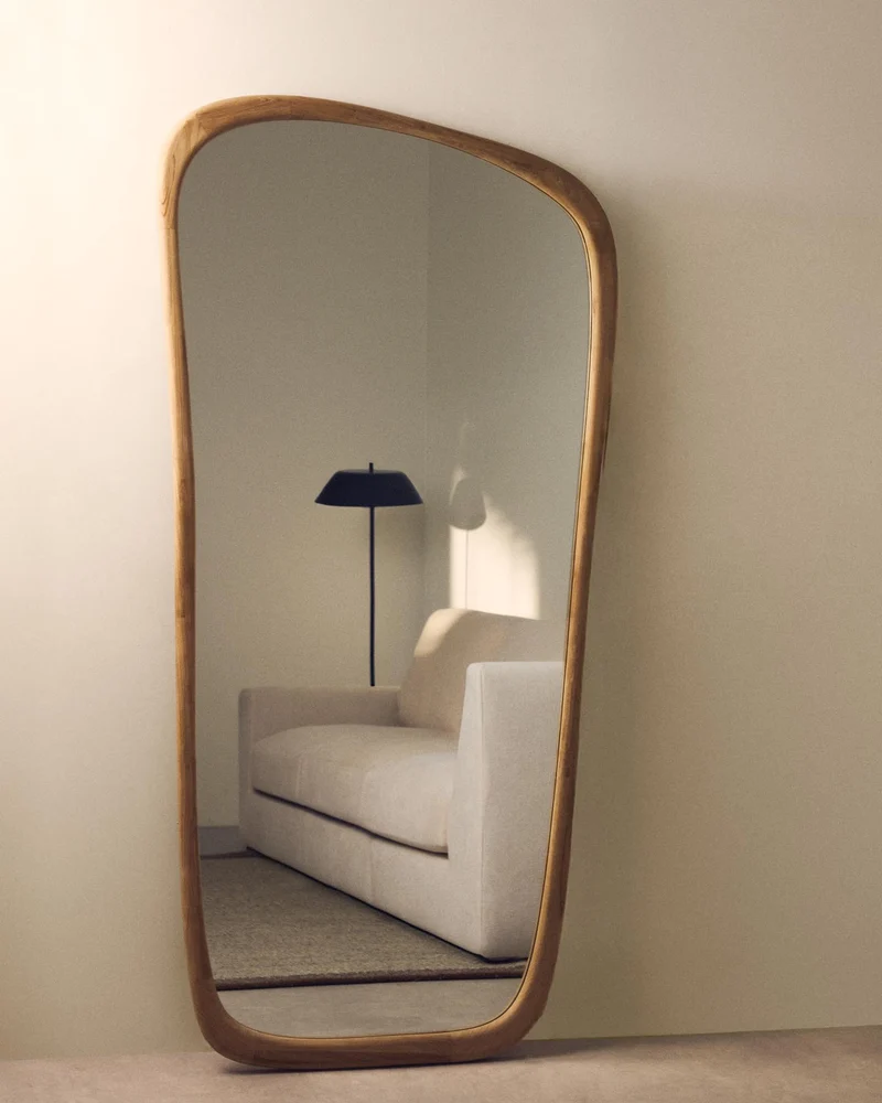 Spiegel Alura aus Teakholz 94,6 x 192,1 cm FSC 100 %