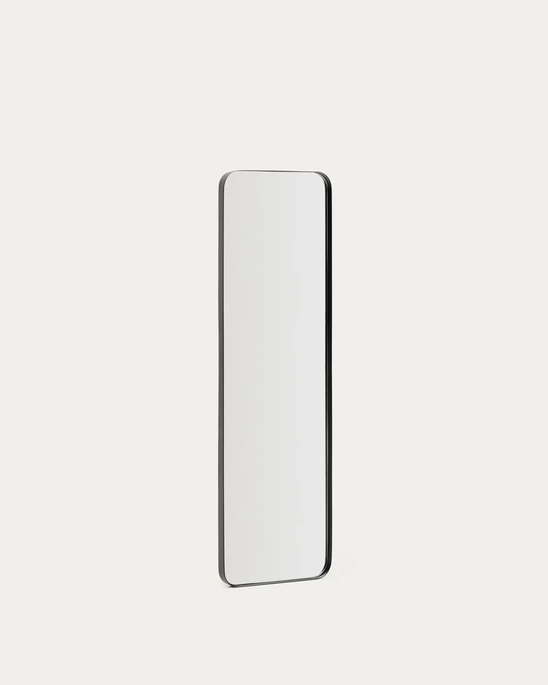 Spiegel Marco mit schwarzem Metall, 55,5 x 150,5 cm
