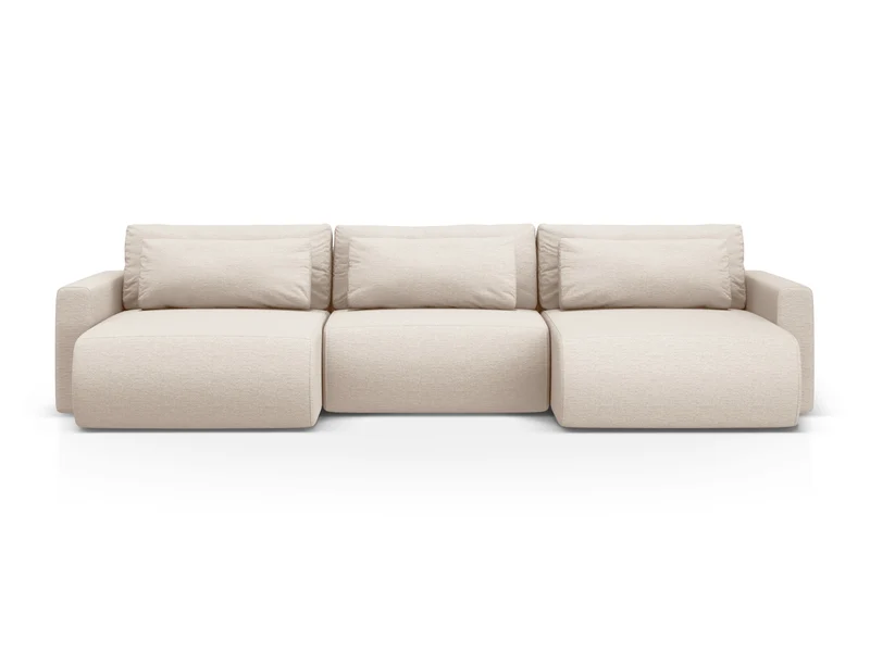 Belfast Panoramic Sofa mit Stauraum und Schlaffunktion 4 Sitzer