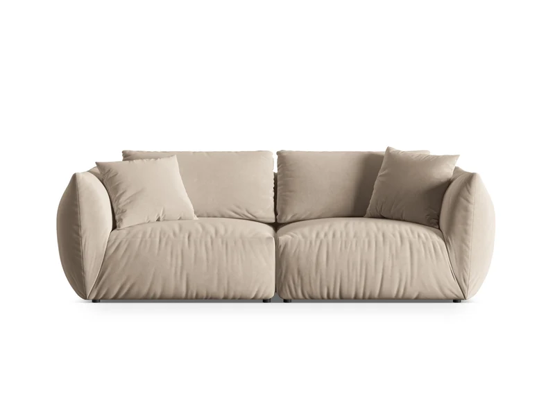 Chris Velour Modular Sofa 4 Sitzer
