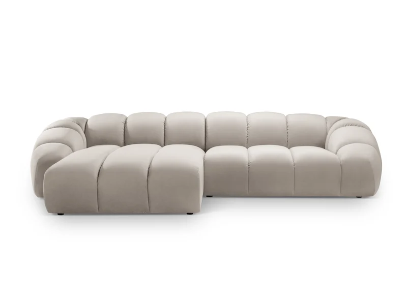 Diana Velour links Ecksofa 4 Sitzer