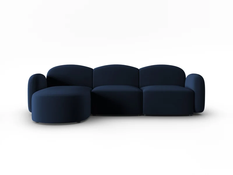 Blair Velour links Ecksofa 4 Sitzer
