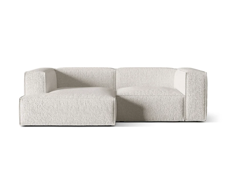 Nuria Boucle Modular Ecksofa links 3 Sitzer