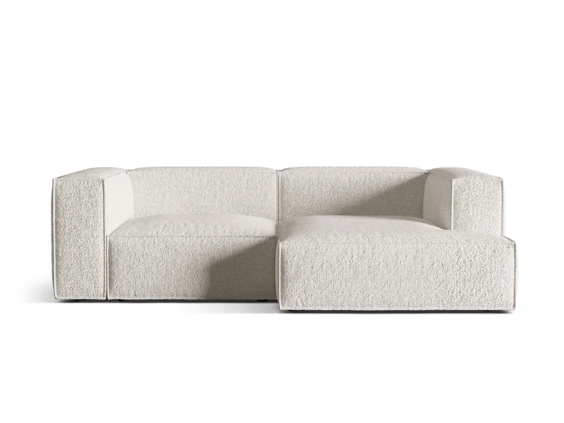 Nuria Boucle Modular Ecksofa rechts 3 Sitzer
