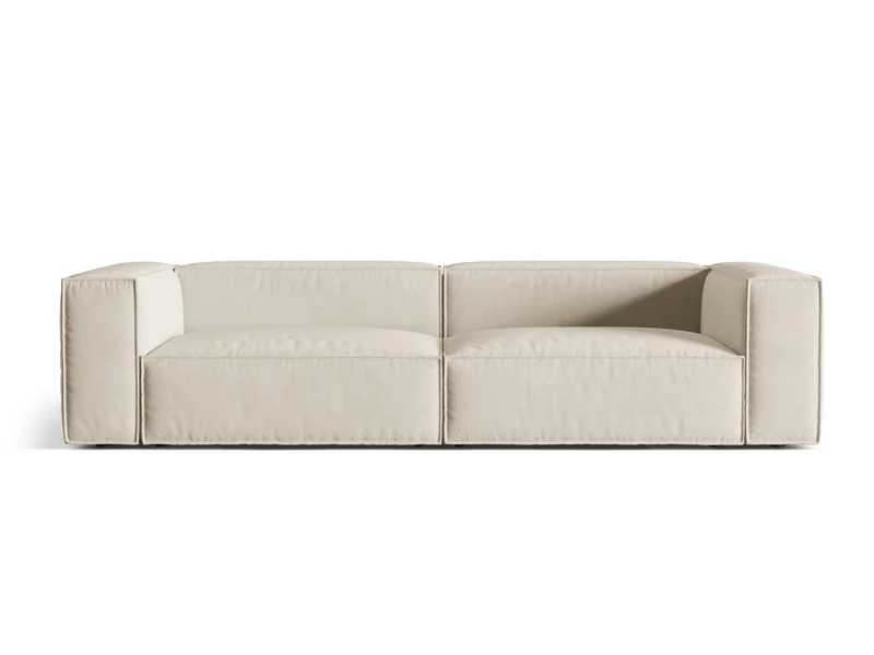 Nuria Velour Sofa 5 Sitzer