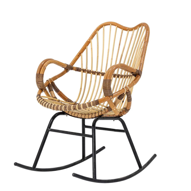 Reine Schaukelstuhl, Natur, Rattan