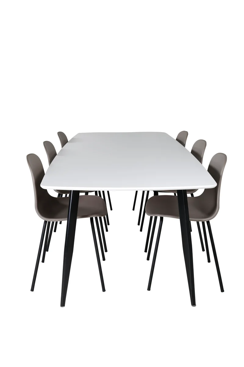 Esszimmer Set Polar mit Stuhl Arctic
