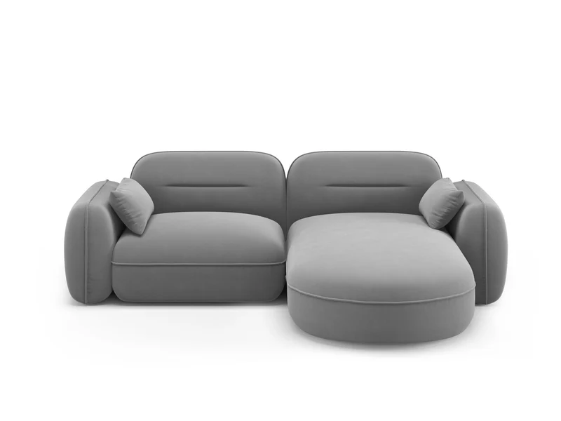Sydney Velour Modular Ecksofa rechts 3 Sitzer