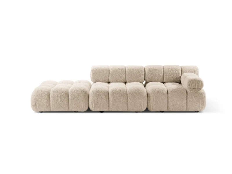 Bellis Boucle modulares Sofa links 4 Sitzer 94cm
