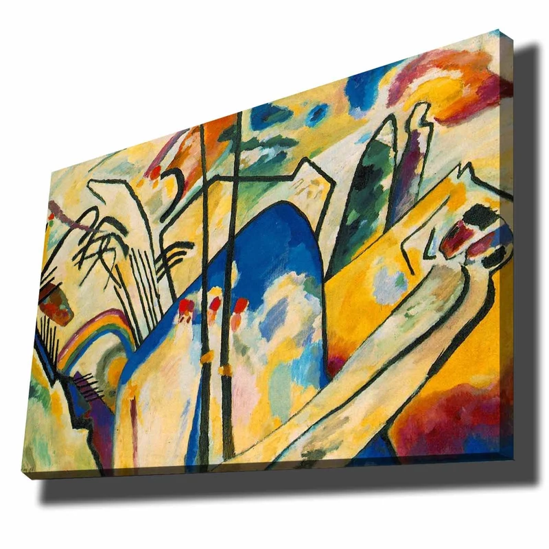 70100KANDINSKY007 Bild - Mehrfarbig