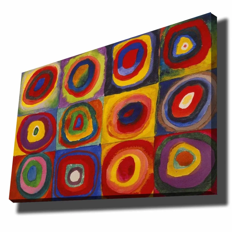 70100KANDINSKY008 Bild - Mehrfarbig