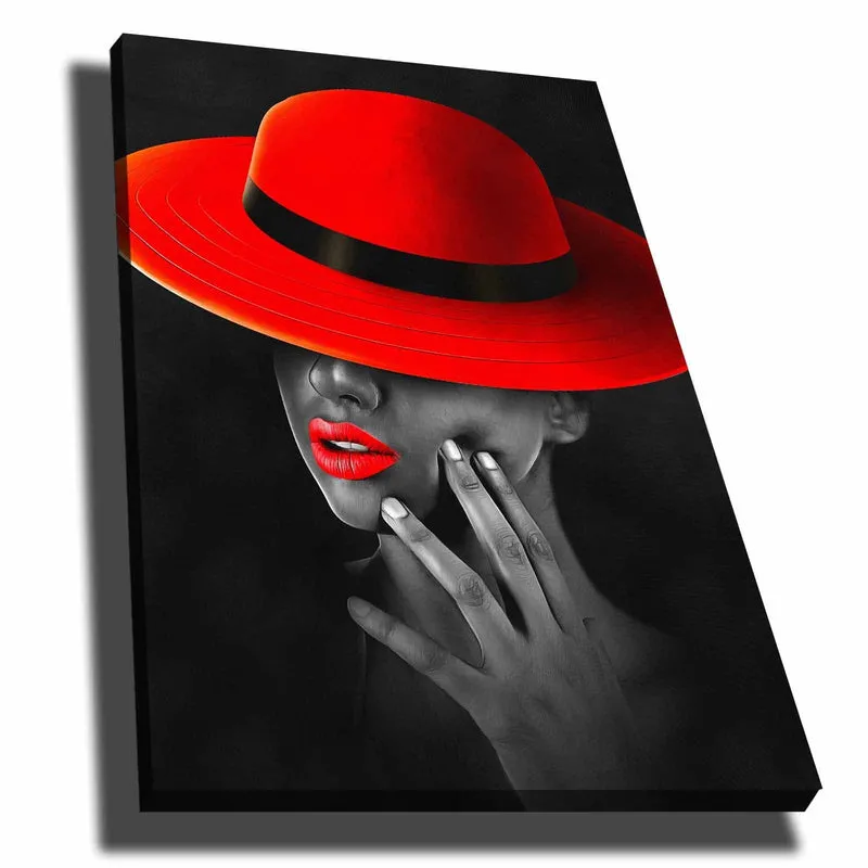 70100NISC Bild - Rot Grau Schwarz