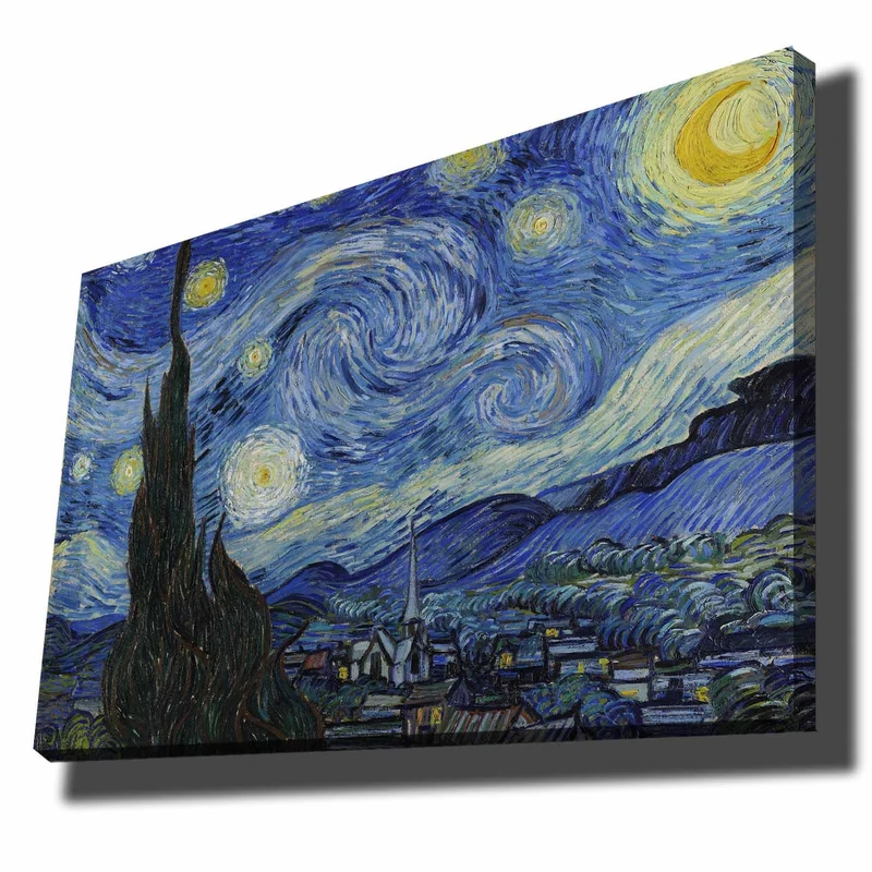 70100VANGOGH074 Bild - Mehrfarbig