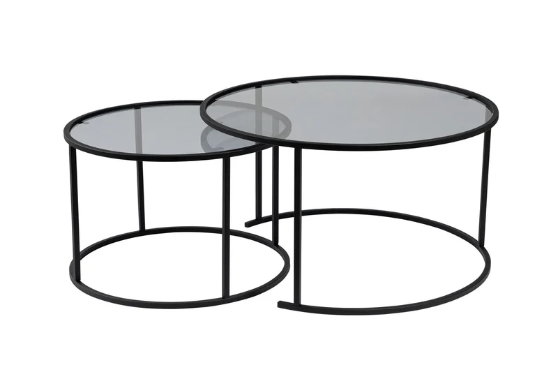 Aurum Sofatisch - Schwarz Grau