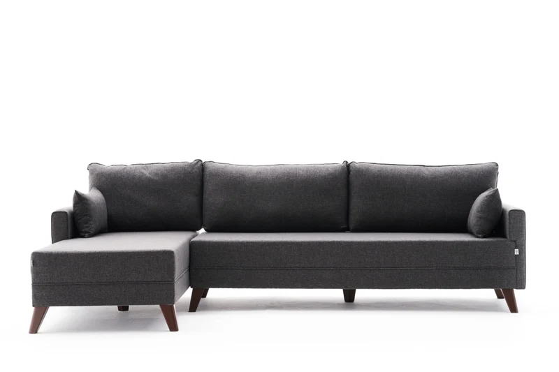 Bella Corner Sofa Left Ecksofa - Anthrazit
