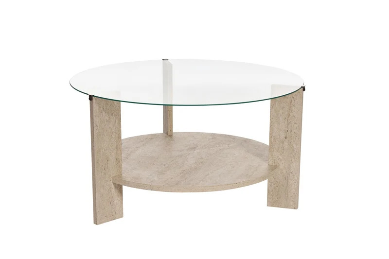 Clara Sofatisch - Travertin Transparent
