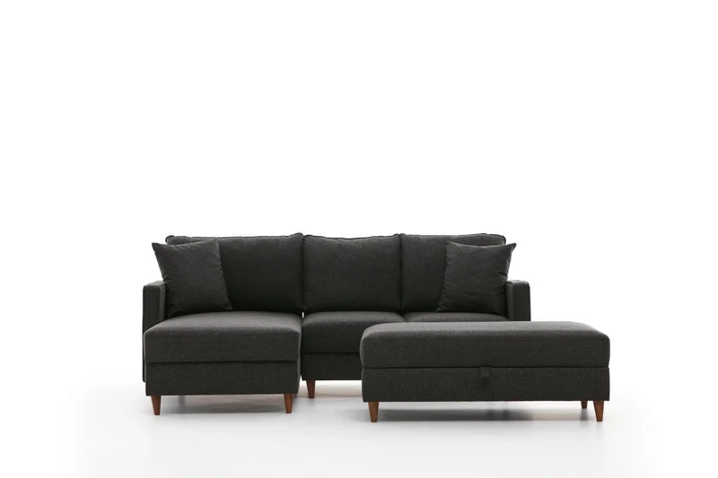Eva Left Ecksofa - Anthrazit