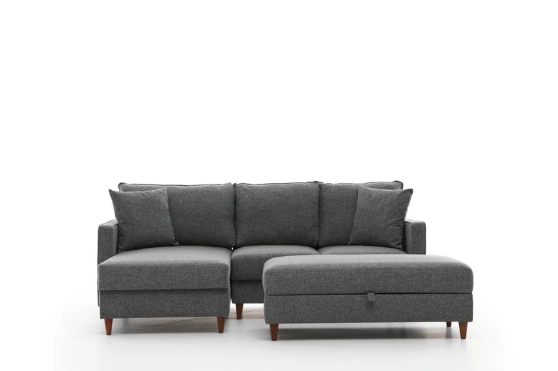 Eva Left Ecksofa - Grau