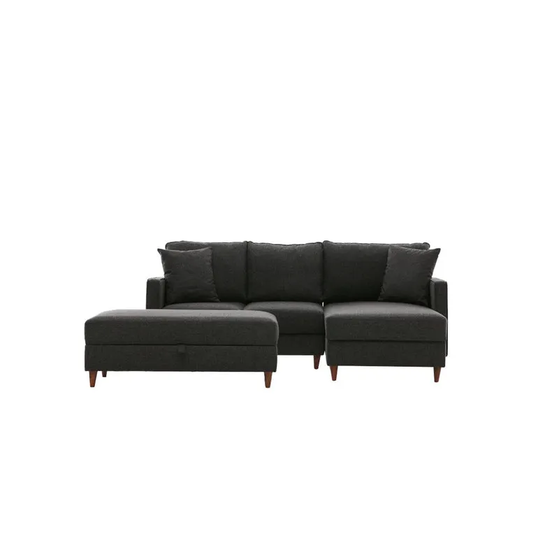 Eva Right Ecksofa - Anthrazit