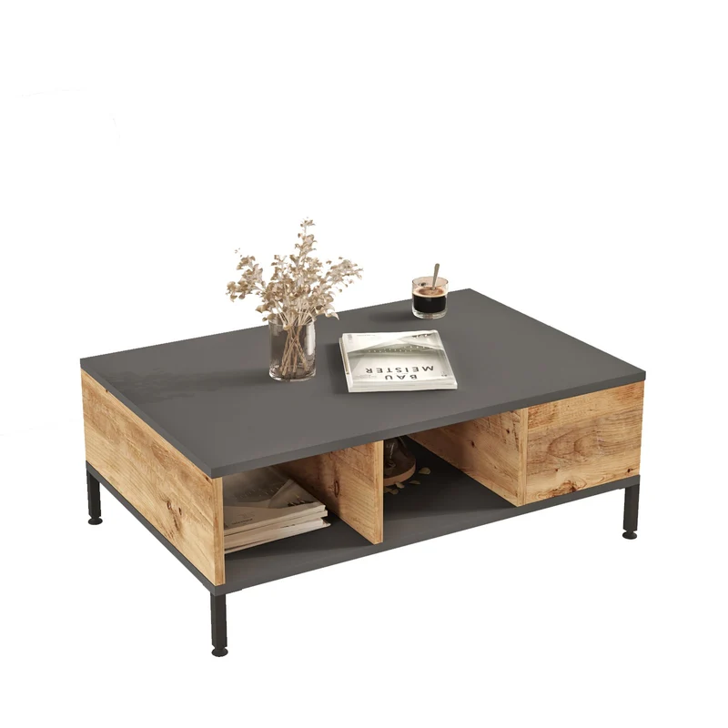 Rl2 Sofatisch - Atlantische Kiefer Anthrazit