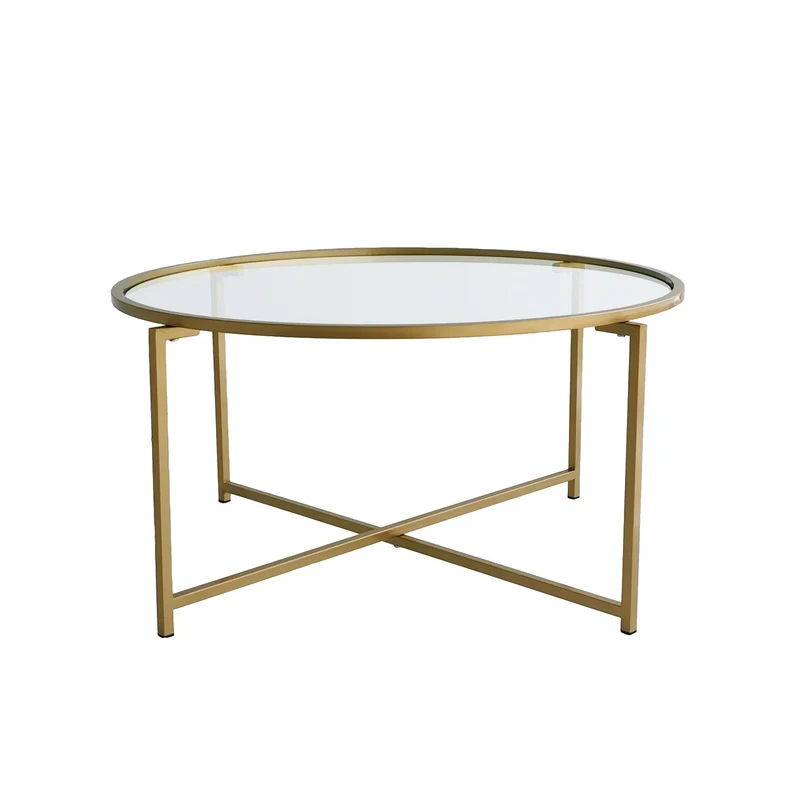 Gold Sun S404 Sofatisch - Gold