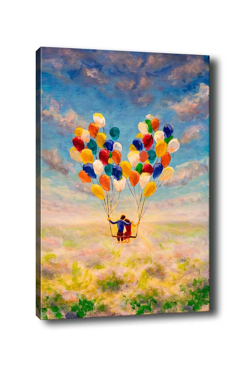Kanvas Tablo (50 x 70) Bild - Mehrfarbig