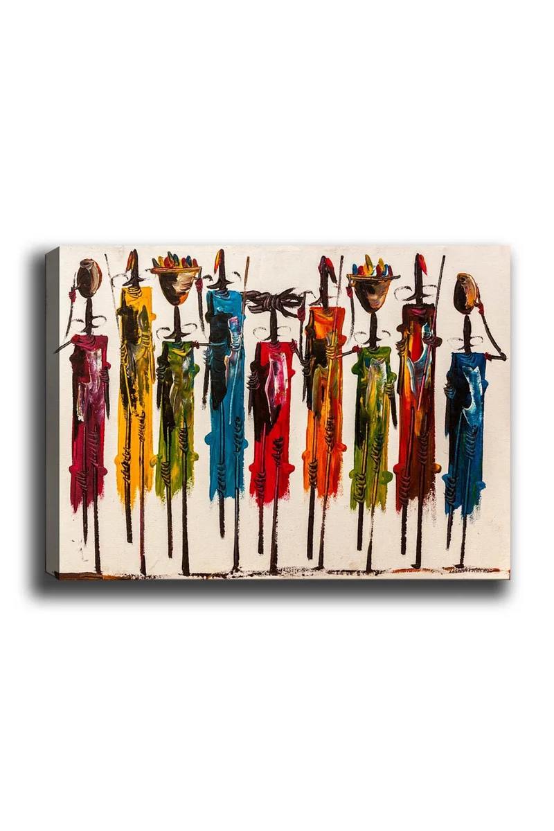 Kanvas Tablo (70 x 100) Bild - Mehrfarbig