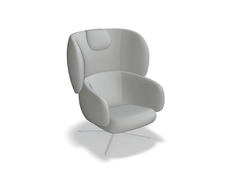 Grand Grace GRF06 - Sessel mit Kopfstütze Drehbasis